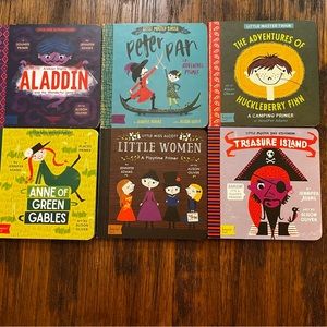 Six baby Lit books